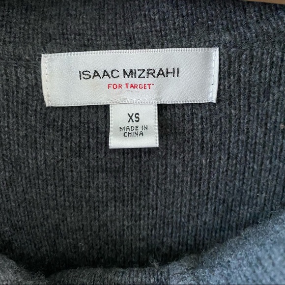 Isaac Misrahi for Target Charcoal Blazer/Jacket - Picture 4 of 4